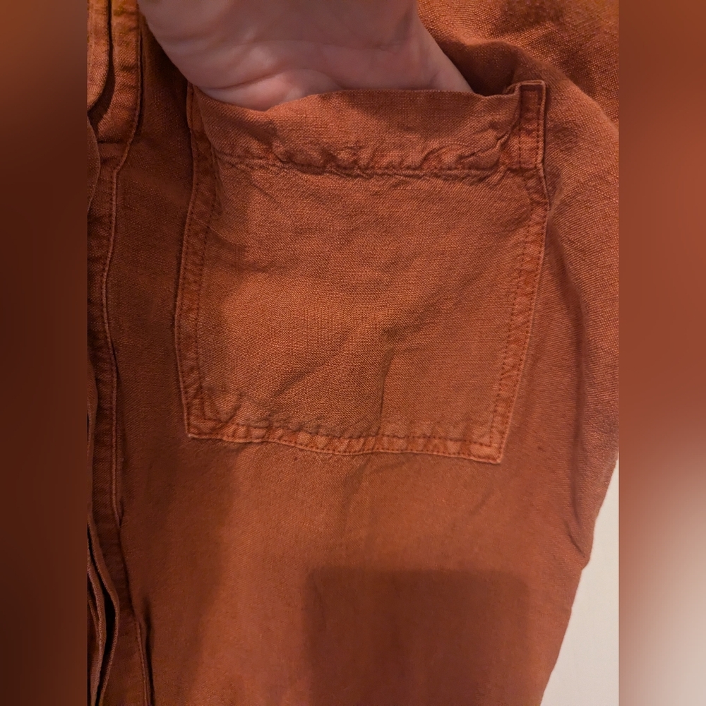 Young Fabulous & Broke YFB Raw Edge Romper Paprika ( M ) - Picture 9 of 14